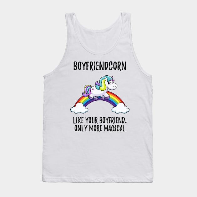 boyfriend unicorn Tank Top by IndigoPine